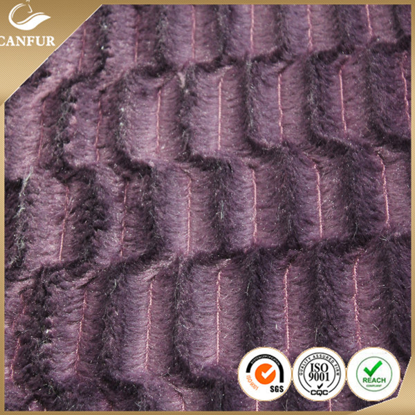 160cm Width Printed Polyester Long Hair Fur Fabric PV Plush for Toy Crafting Supplies