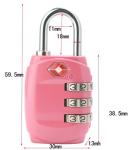3 Digital TSA Luggage PadLock