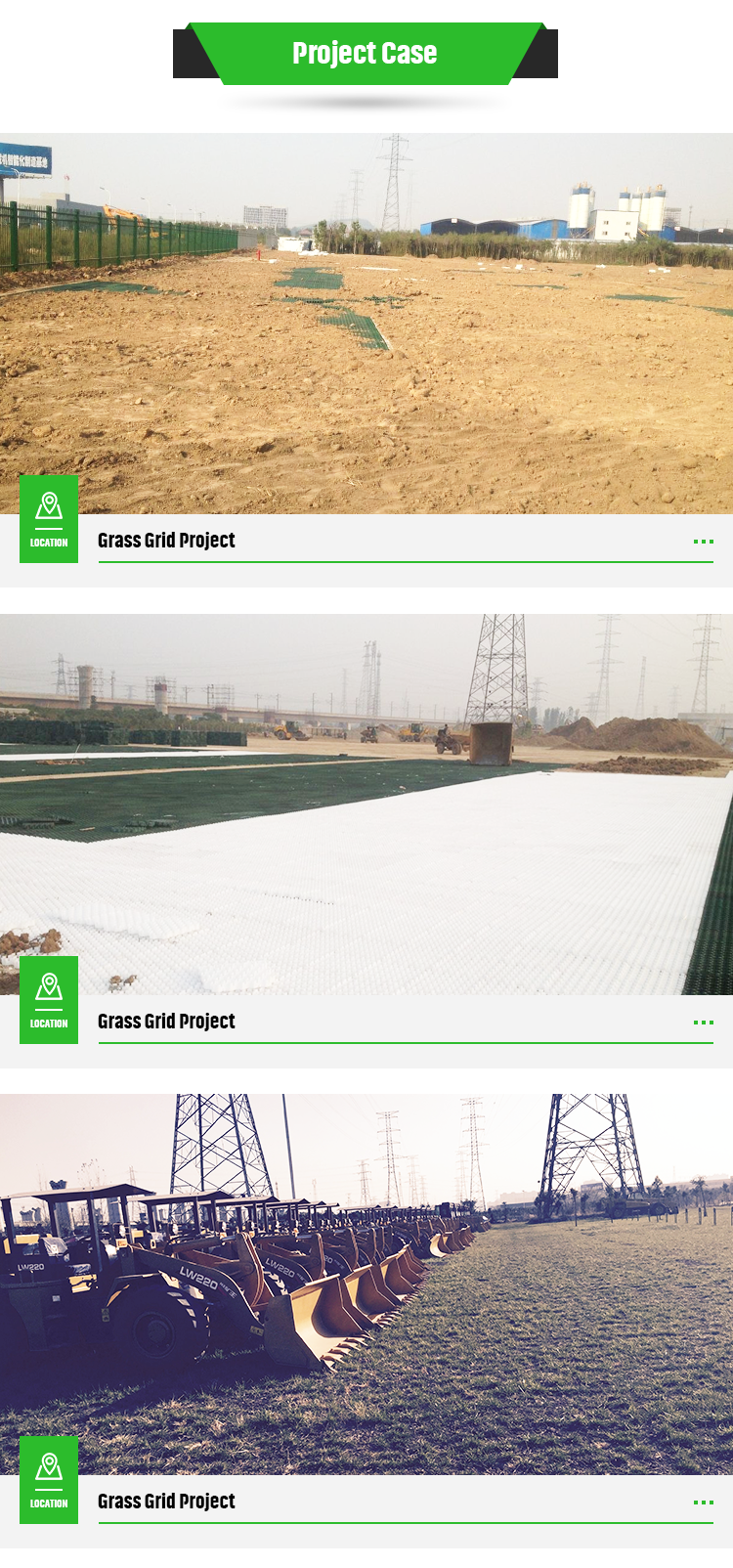 Revolutionize Your Parking Lot with Grass Parking Grid Mold Onsite Inspection Offered
