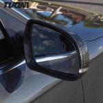 Black Carbon Fiber Mirror Cover For Audi A3 2014-2020 Side Mirror Covers