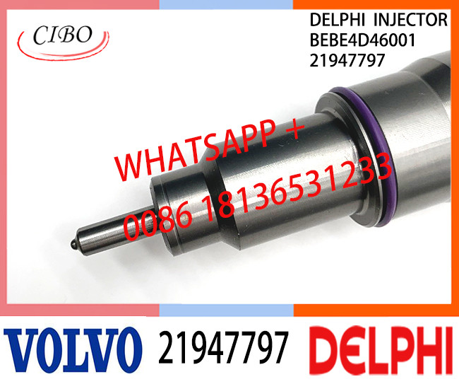 21947797 BEBE4D46001 Fuel engine Diesel Injector 21947797 BEBE4D46001 E3.18 for VOL (REN-AULTT) MD11 3530 & 35