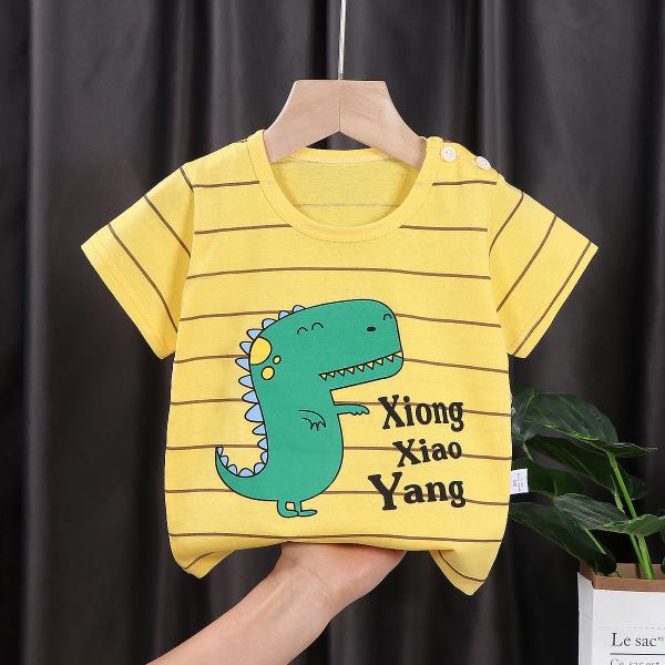 Short Sleeved Children's Sports Shirts Pure Cotton Girls' Summer Clothes Boys'
