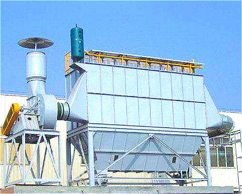 Dryer-filtering-bag-pulse-jet-collector 