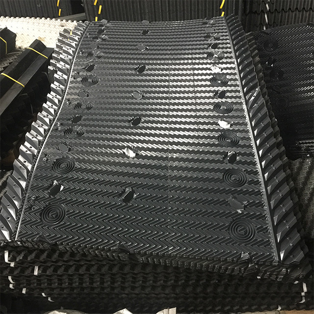 Cross Flow International Cooling Tower Fill 19mm Channel PVC Hanging Cooling Tower Infill