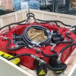 Modular 30pcs/8h Dia300mm 320KN Hydraulic Pile Breaker