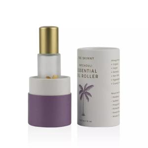 China 15ml Essential Oil Paper Tube Cosmetic Roller Bottle Container Packaging wholesale