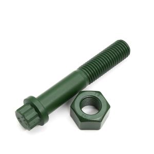 China TFLON XYLAN Coated Serrated Hexagon Flange Bolt M16 Grade10.9 wholesale