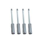 #4-40 UNC 49mm Length Stainless Steel Thumb Screws For Computer Cable