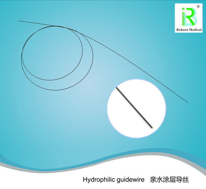 S Tip 0.035 Hydrophilic Coated Guidewire 150cm Length For Urological Surgery