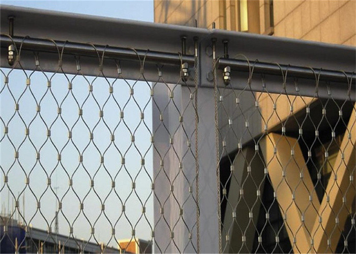 Flexible Customized Durable Stainless Steel Webnet 1.6mm Safety For Bridge