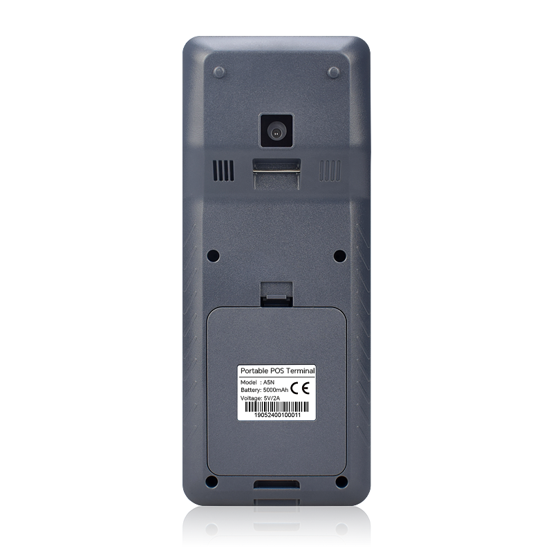 4G Handheld POS Device with 5.5 Inch Main Screen and 58mm Thermal Receipt Printer 32G EMMC