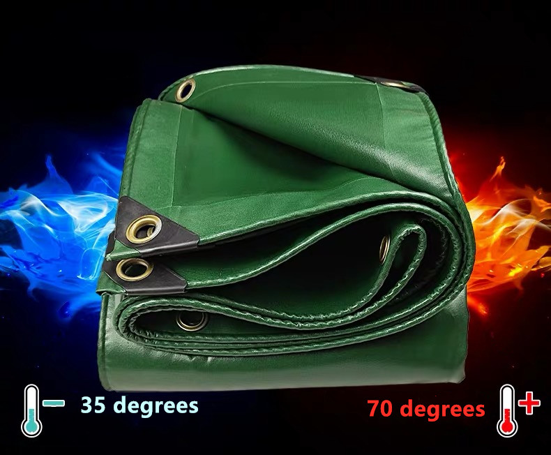 High Strength PVC Tent Fabric Fireproof Waterproof Tarpaulin Durable Coated PVC Tarpaulin