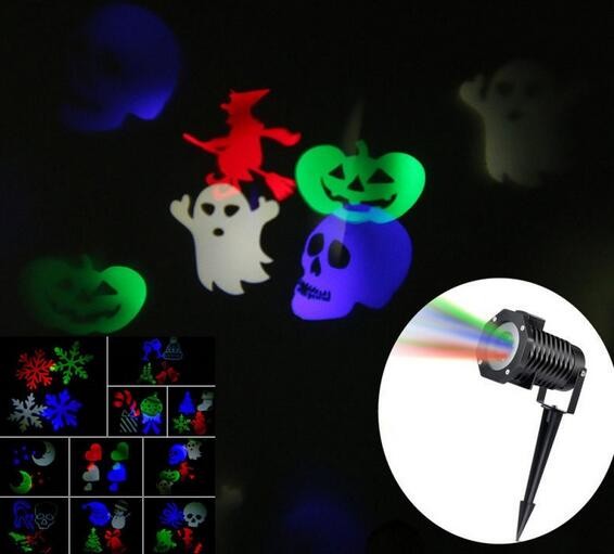 mini laser star holographic laser star projector garden outdoor christmas laser light