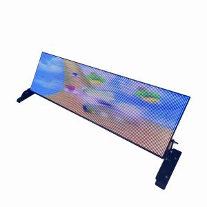 China Brightness 2500cd Taxi LED Advertising Sign Lightweight Full Color wholesale