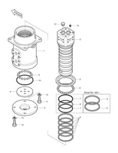 China 2480-1013EKT SEAL KIT;CENTER JOINT Doosan parts wholesale