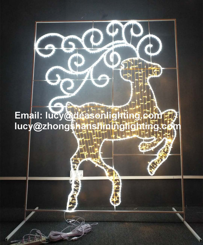 christmas reindeer lights