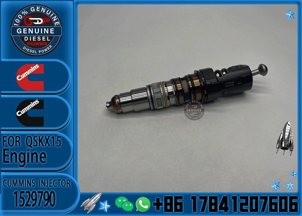 Isx15 Qsx15 X15 Engine Diesel rail Fuel Injector 1499714 1464994 1521977 1511696 1529790 for C-UMMINS engine
