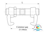 Shipping Container Parts Loose Fitting In Hold Bridge Fittings