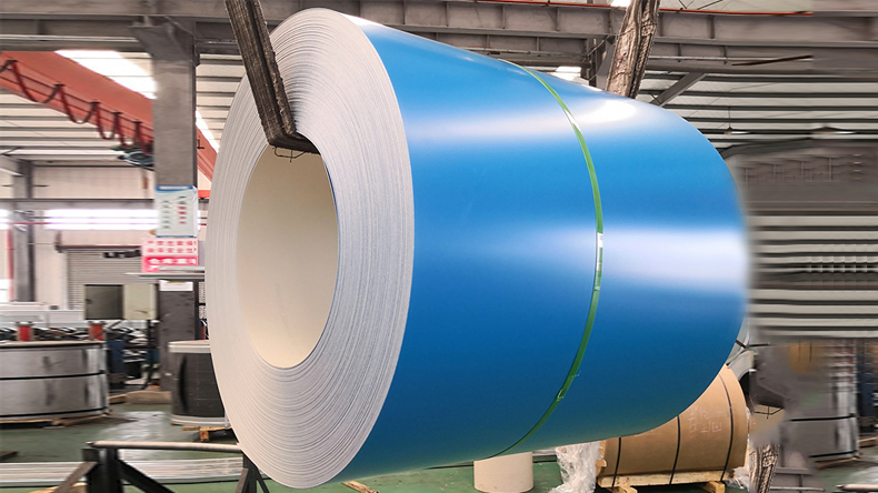 Z275 Prepainted PPGI Galvanized Steel Coil 2mm Thickness RAL9003 20mm Width