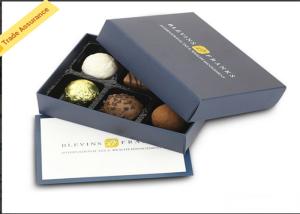 China Elegant Luxury Cardboard Chocolate Boxes Paper Gift Packaging With Lid wholesale