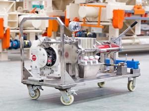 China Membrane Plate Filter Press For Clay High Pressure Portable Small Test SS304 wholesale