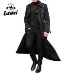 Fashion Chaquetas Windbreaker Erkek Ceket Mens Utility Trench Abrigo Largo