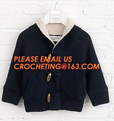 Stylish warm korean fur knitted new style, kid coat sweaters, China manufacturer