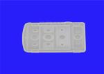 Waterproof Translucent Molded Silicone Parts For Conductive Electronic Button