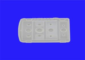 China Waterproof Translucent Molded Silicone Parts For Conductive Electronic Button wholesale