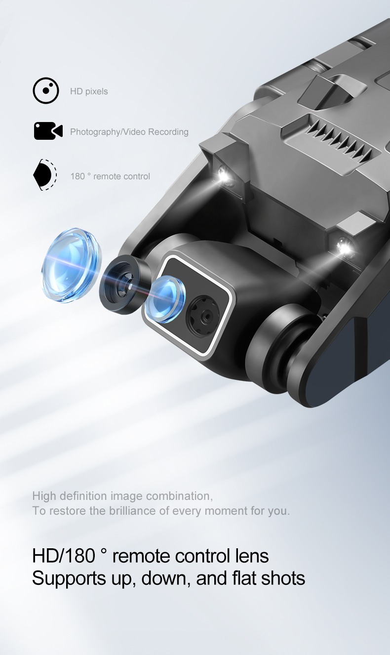 20*14*9cm Rg700 Pro Drone 4k Gps 8k Hd Dual Camera Fpv Professional Aerial Photography Uav Brushless Motor Quadcopter Toys