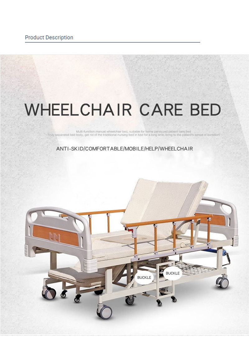 Multifunction Medical Hospital Beds Electric Hospital Nursing Bed OEM
