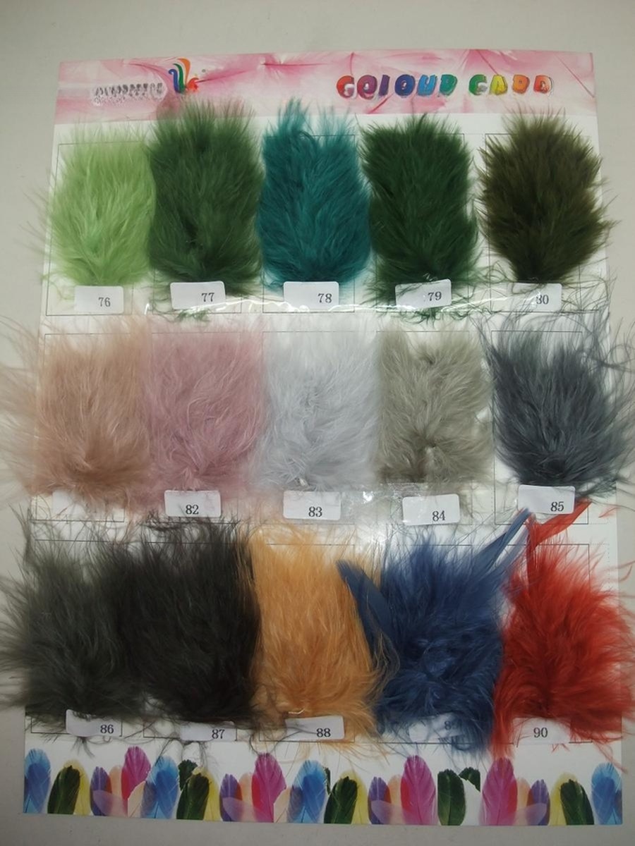 Dyed Stripped Rooster Coque Feathers with Fast Shipping via DHL UPS FEDEX EMS TNT