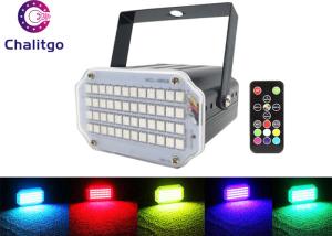 China Remote Control Stage Strobe Lights Super Bright 48 RGB Sound Activated Party wholesale