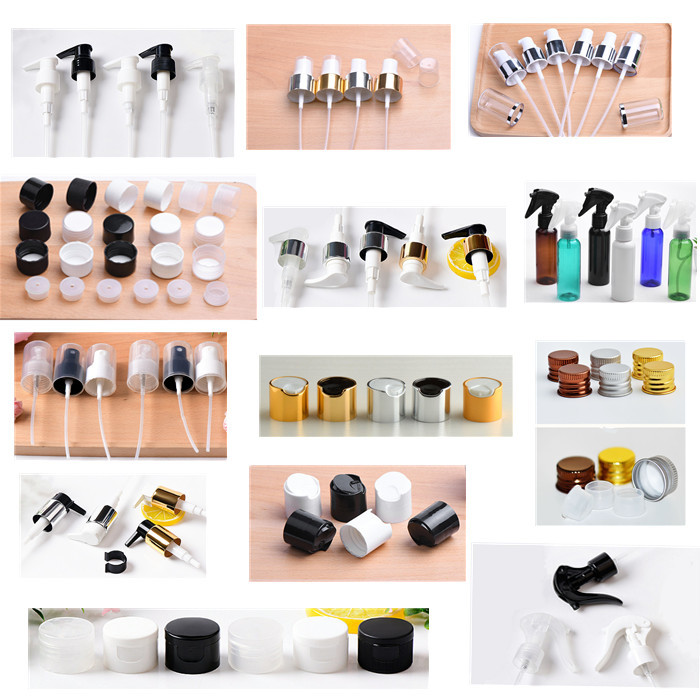 500ml Clear Amber Black Plastic Lotion Bottle For Skincare Packaging