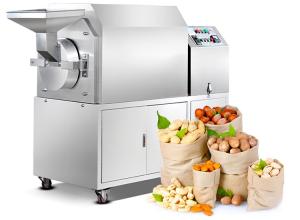 China stainless steel roasted pepper soya beans machine walnut hazelnut roasting maker equipment wholesale