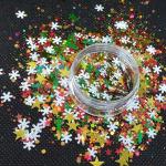 OEM Christmas Glitter Heart Flower Shaped Chunky Nail Art Face Body DIY Crafts