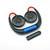 Colorful LED 1Ah 30mm Portable Hanging Neck Fan