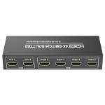 3840x2160 340Mhz 10.2Gbps 2x4 HDMI 4K Splitter