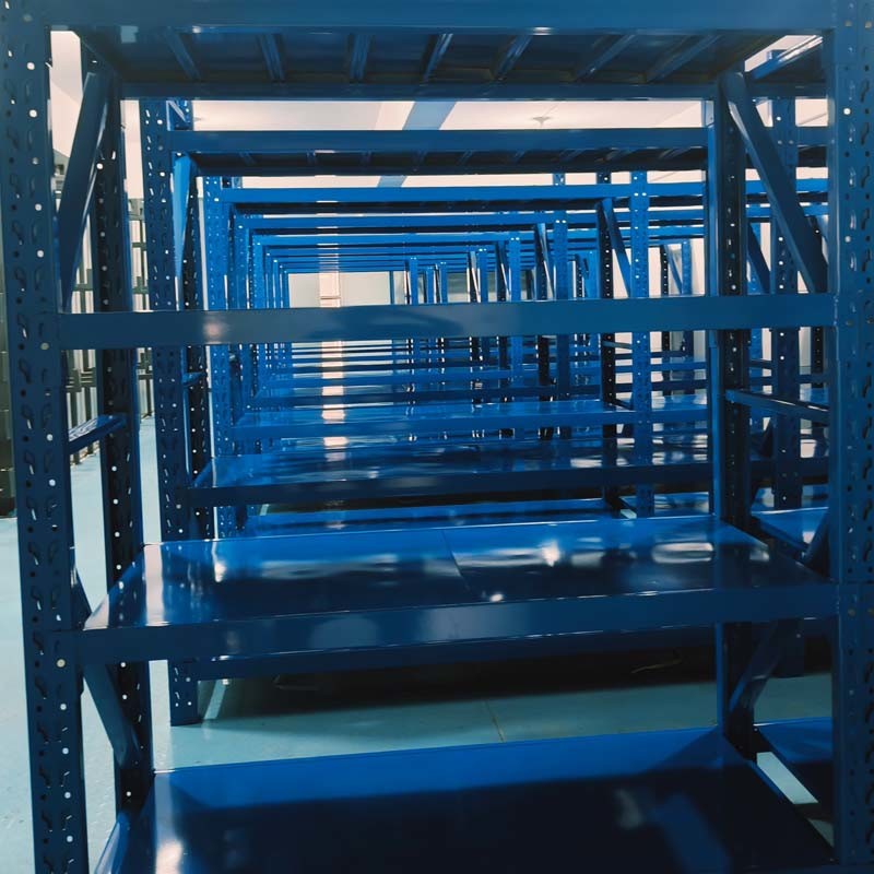 Customized Warehouse Shelving Storage Rack Boltless / Rivet Design