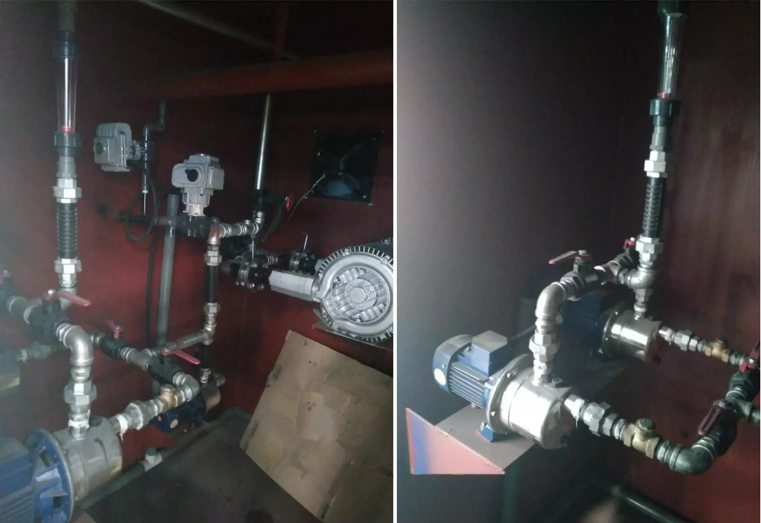 Industrial Waste Water Treatment Plant MBR System With 5000 Kg Weight