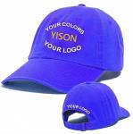 Custom Baseball Cap Embroidery 100% Cotton Twill Dad Hats Sports Caps For Men
