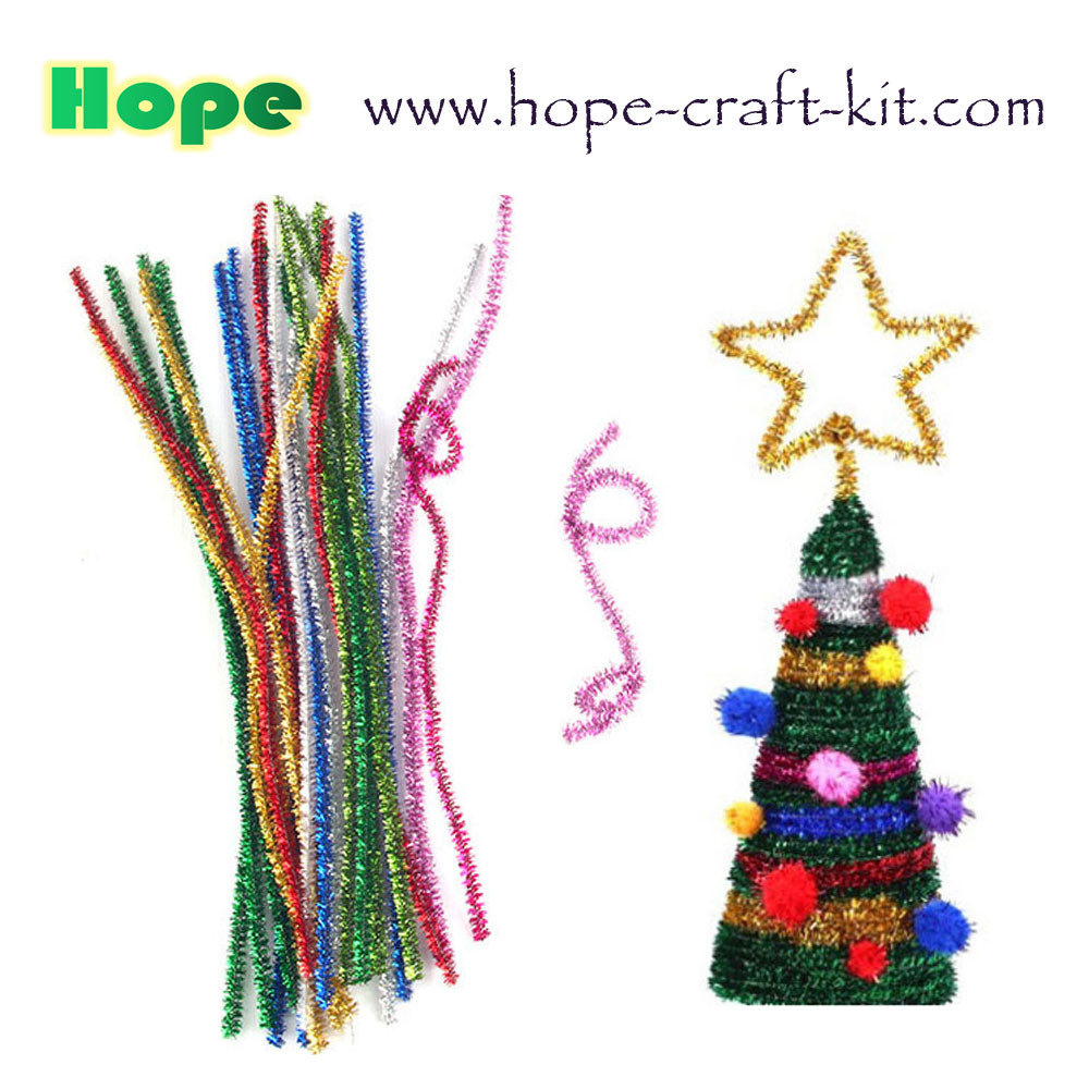Spotted chenille stems Speckled pipe cleaners for children creative DIY craft kit material KIDS STEM INNOVATION