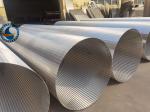 Stainless Steel Wedge Wire Screen Anti Corrosion