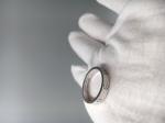 Classic 18K White Gold Jewelry Love Wedding Band Ring Without Diamond