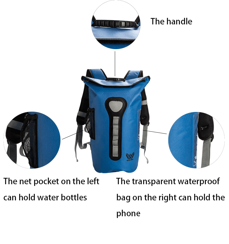 Triathlon Waterproof Transition Backpackry with Dry and Wet Separation Compartment