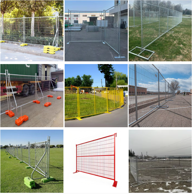 Heavy - Duty Mobile Temporary Perimeter Fencing Security Fence