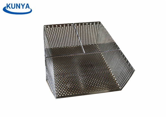 SS304 SS316 Punching Sintered Wire Mesh Filter Screen Basket