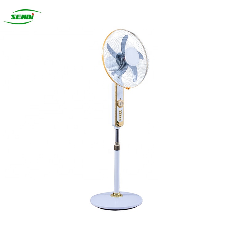 Solar Power 12v Dc Stand Fan 16 Inch Long Service Life With 3 Speed Setting