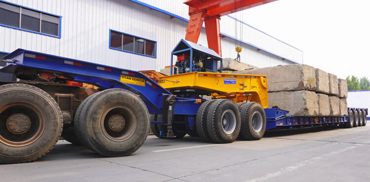 150 Ton Removable Gooseneck Lowboy Trailer with Dolly for Sale