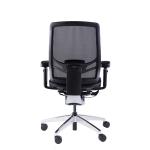 InFlex BIFMA Black Adjustable Office Seating Ergonomic Office Chair Swivel